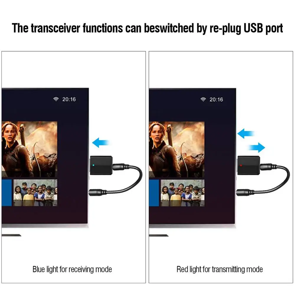 USB Bluetooth 5 0 передатчик приемник 3 в 1 адаптер EDR ключ мм AUX для ТВ ПК наушники дома