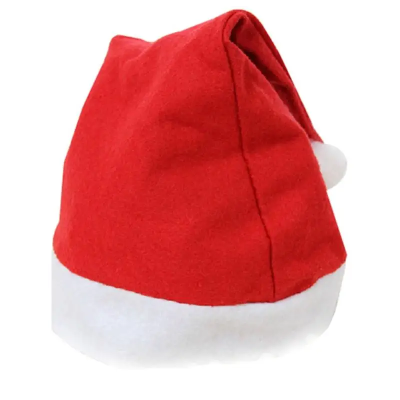 Классическая Рождественская шляпа из мягкого нетканого материала