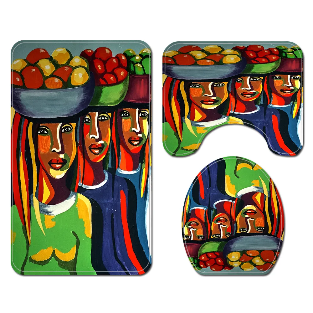 Американском стиле Женская принтованная ткань душ Шторы s занавеска с крючками