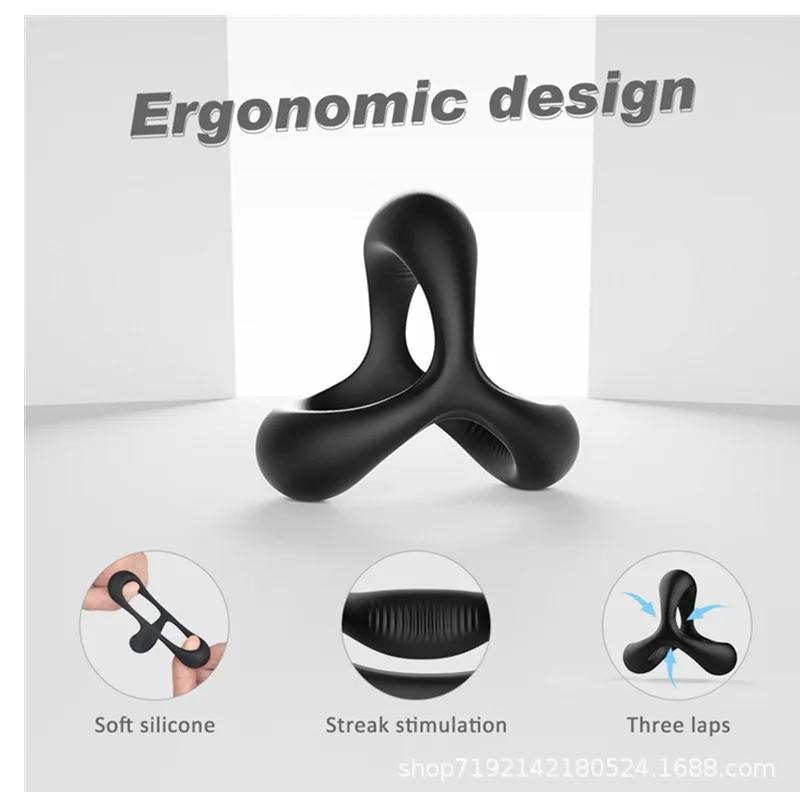 Кольцо на пенис для мужчин размер S/L задержки эякуляции эрекции секс-игрушки пар