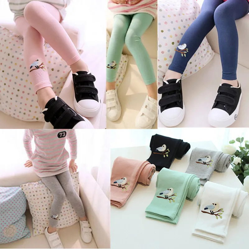 Качественные весенне осенние детские леггинсы в Корейском стиле из натурального