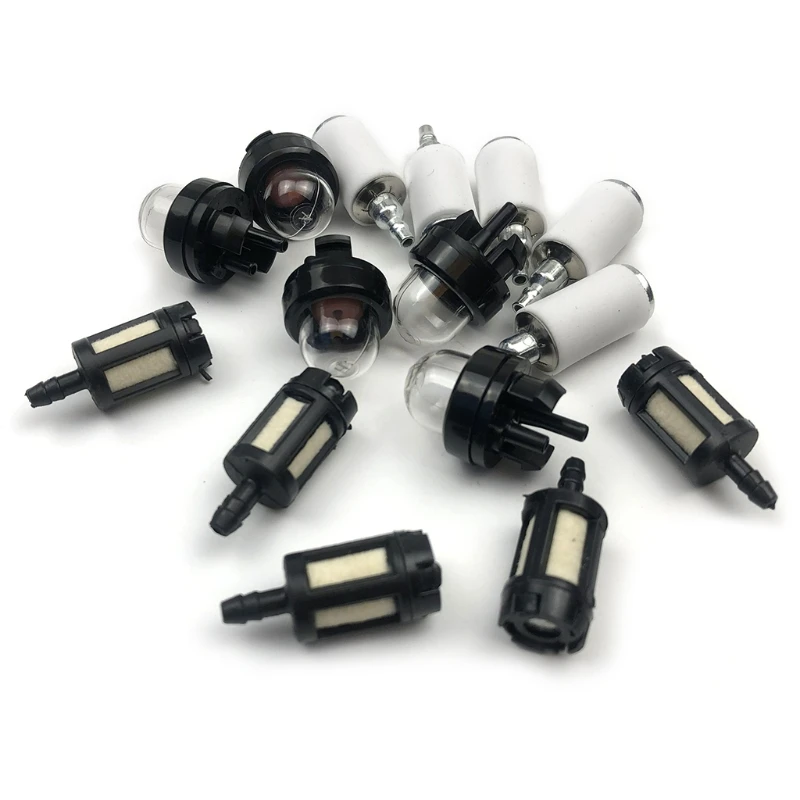 

Gas Fuel Filter Primer Bulb Kit for Poulan 530095646 Trimmer Chainsaw Blower QXNA