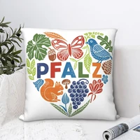 palatinate heart square pillowcase cushion cover creative zip home decorative throw pillow case bed simple 4545cm