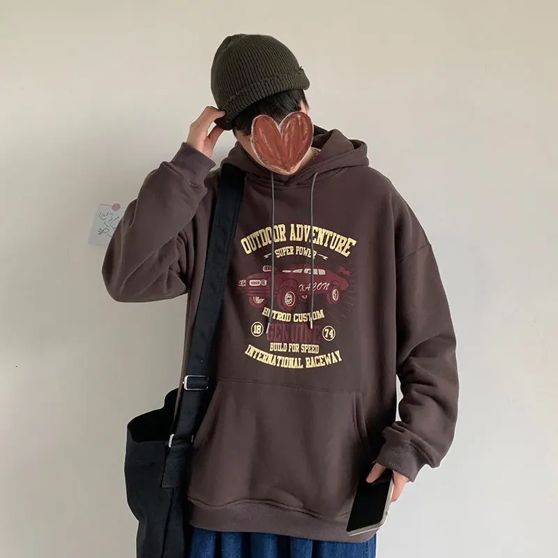 Мужские толстовки с забавным принтом Privathinker Новинка осени 2020 мужские капюшоном