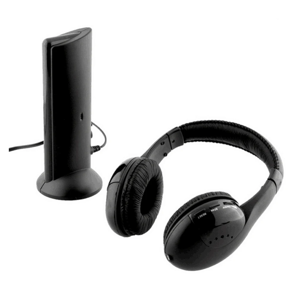 KUBITE MH2001 Беспроводной передатчик наушников на ухо bluetooth гарнитура с FM радио ТВ