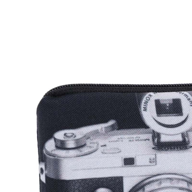 PACGOTH 3D принт винтажный с рисунком камеры кошелек для монет женщин на молнии ткань