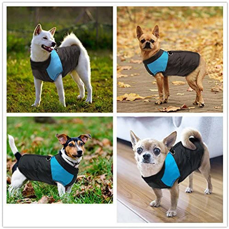 SUPREPET Pet Dog Coat Warm Winter Clothes for Large Medium Dogs Waterproof Thicken Padded Vest Supplies Jacket | Дом и сад