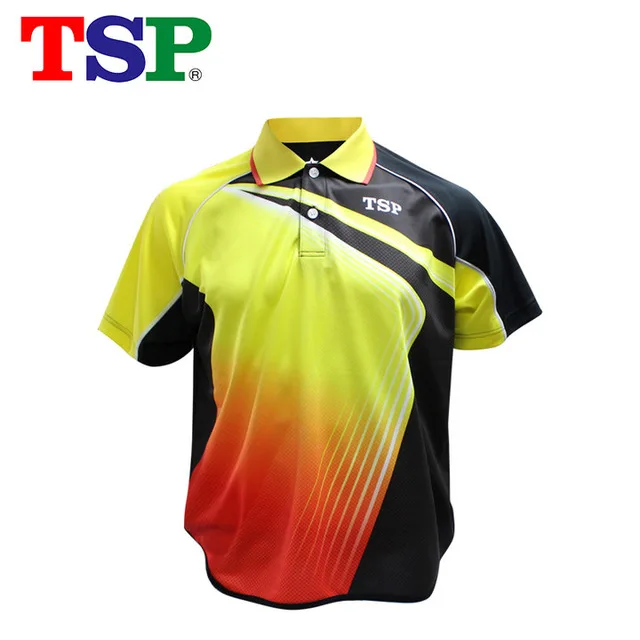 

TSP 2018 New Table Tennis Jerseys T-shirts for Men / Women Badminton Ping Pong Cloth Sportswear Training T-Shirts