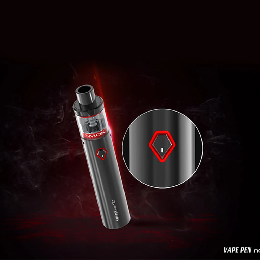 SMOK Vape Pen Nord 22 Kit 1650mAh 3.6ml &amp 19 1300mah 2ml 100% Original Smok E Cigarette | Электроника