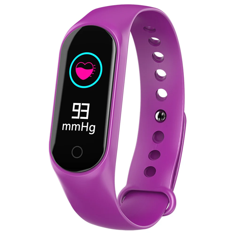 M4S waterproof smart bracelet heart rate oximeter step swimming health multi-function intelligent sports watch wrist | Мобильные