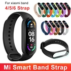 Ремешок сменный из ТПУ для Xiaomi Mi Smart Band 6 54 3