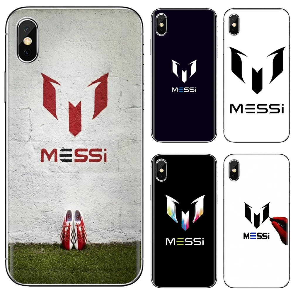 Мягкий чехол для Samsung Galaxy A9 A8 Star Lite A3 A5 A7 A6 Plus 2018 2015 2016 2017 leo-Messi-C-logo | Мобильные
