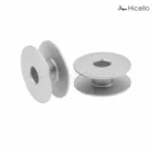 20 шт 21 мм Bobbins Промышленная швейная машина Алюминий для одноигольной плоской машины с рампой bobbin core Hicello