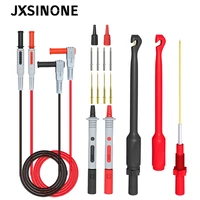 jxsinone p1033b automotive multimeter test leads kit with wire piercing puncture probes 4mm banana plug test leads test probes