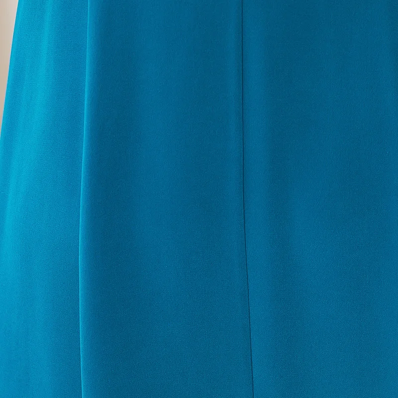 VOA Индиго синий Шелковый тяжелый 30 момме мягкий восковой кулон Европейская