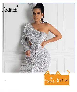 Feditch Сетчатое сексуальное платье с открытыми плечами, женское платье без рукавов в стиле пэчворк с рюшами, облегающее платье миди, женское осенне-зимнее платье для ночного клуба