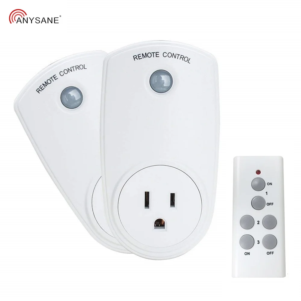 Универсальная штепсельная розетка стандарта США 433 МГц РЧ пульт дистанционного