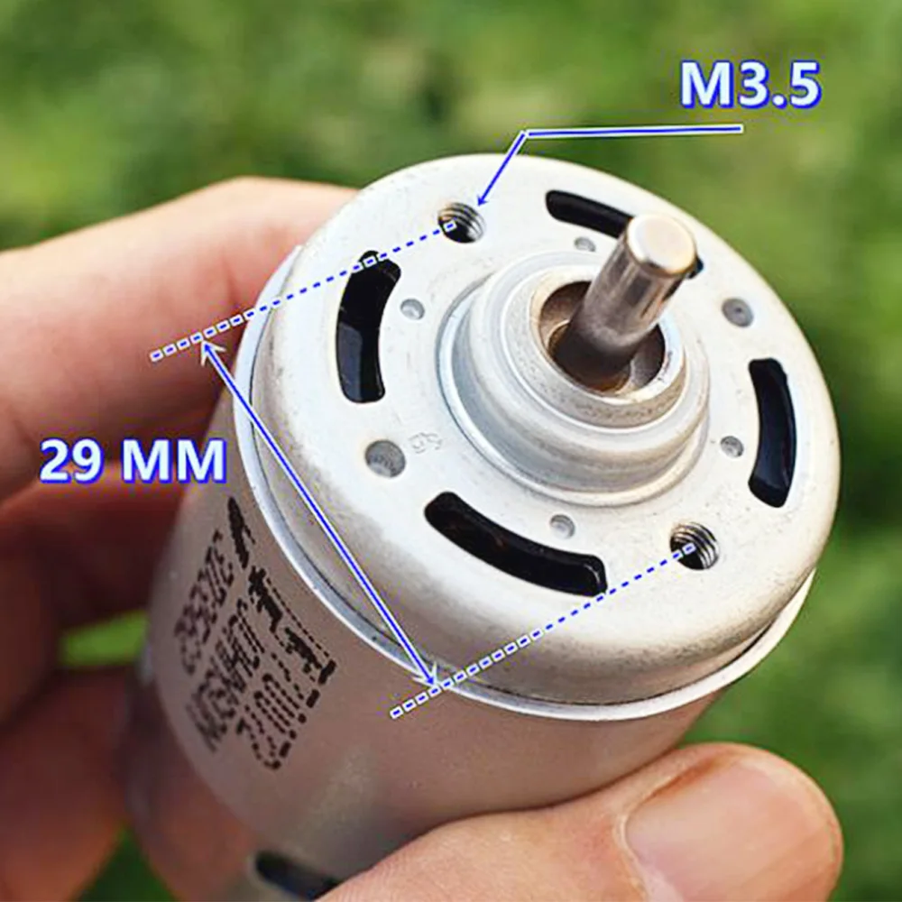 Электродвигатель щетки Johnson Electric RS 775-9012 постоянный ток 12 В 14 4 24 280 Вт 21800 об/мин