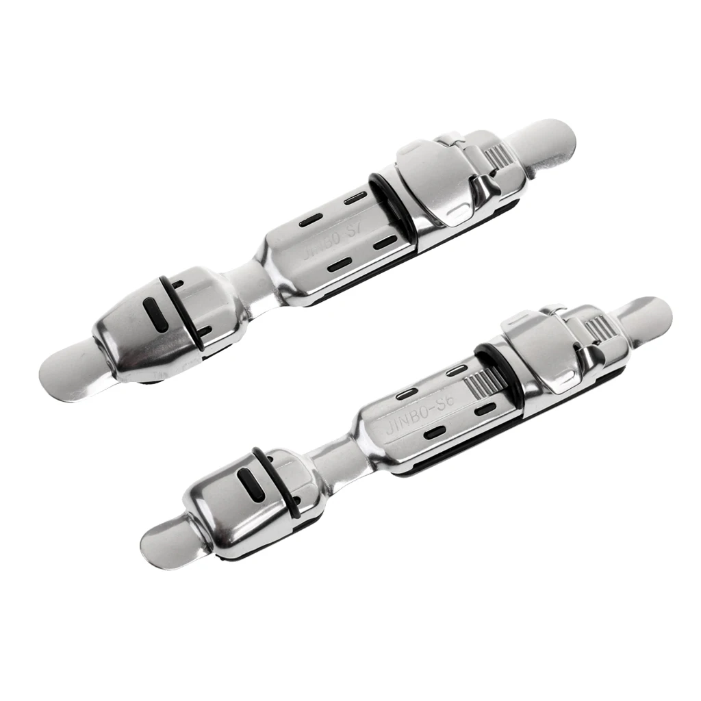 2 шт. Рыболовная катушка из нержавеющей стали сиденье колода удочка зажим снасти