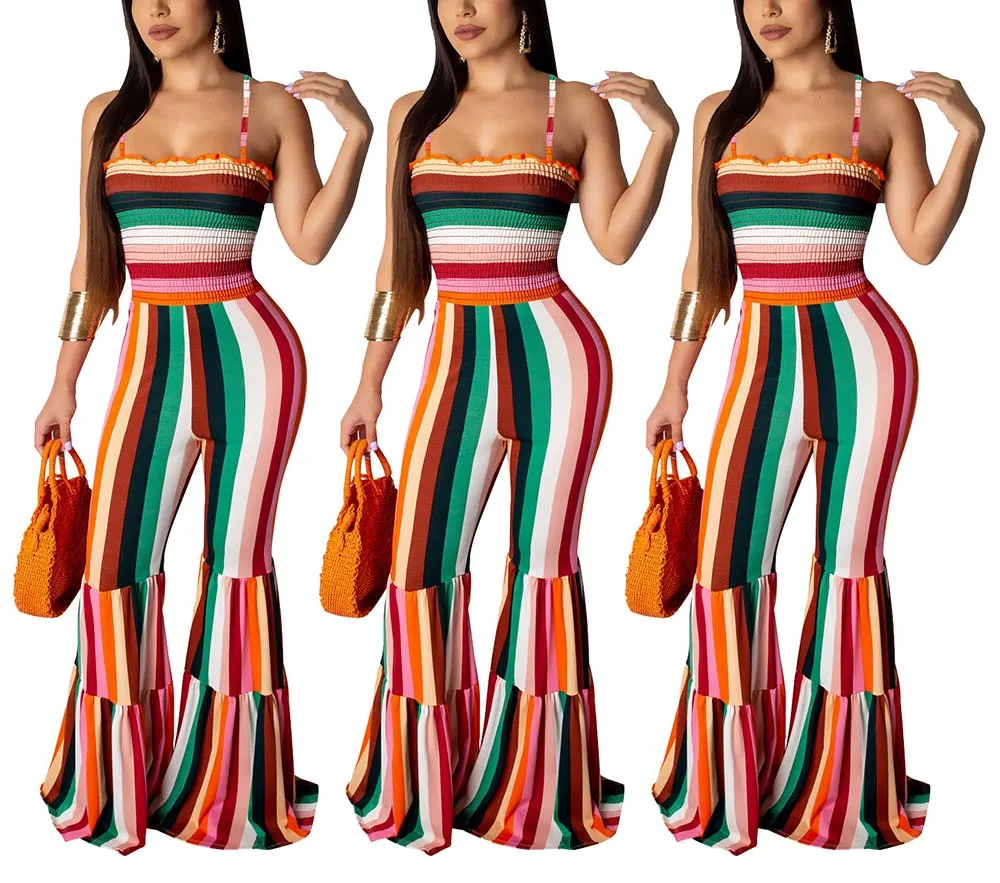 Комбинезоны и комбинезоны 2020 Женский Летний комбинезон пижама костюм пляжного