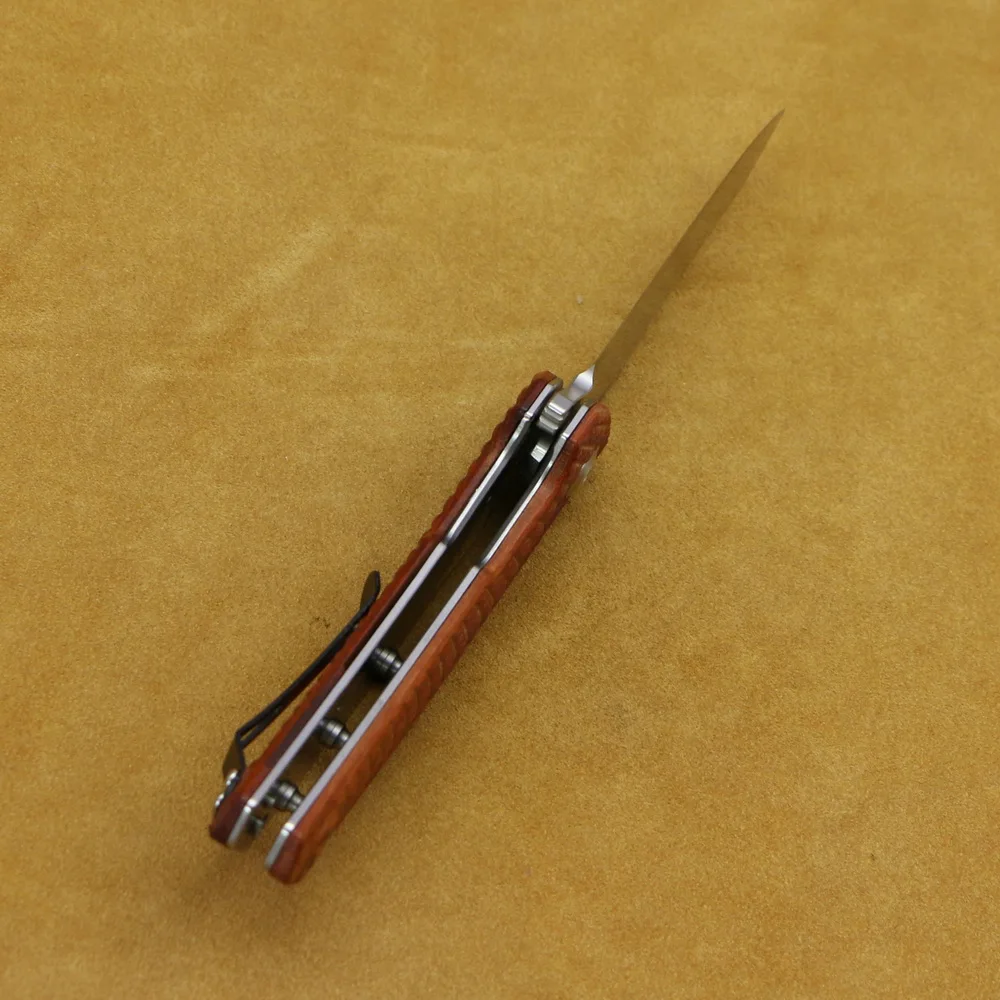 Поо 0308 G10/складной нож с деревянной ручкой mark CPM20CV Походный спасательный кемпинг