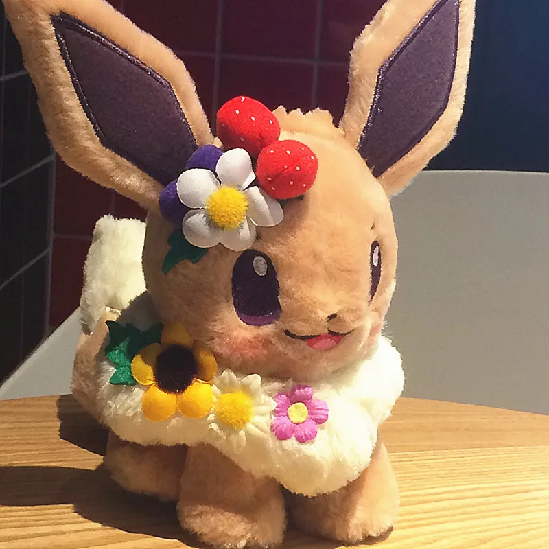 Плюшевая кукла Takatra tomy pokemon pichu Eevee мягкая игрушка аниме экшн-фигурки куклы
