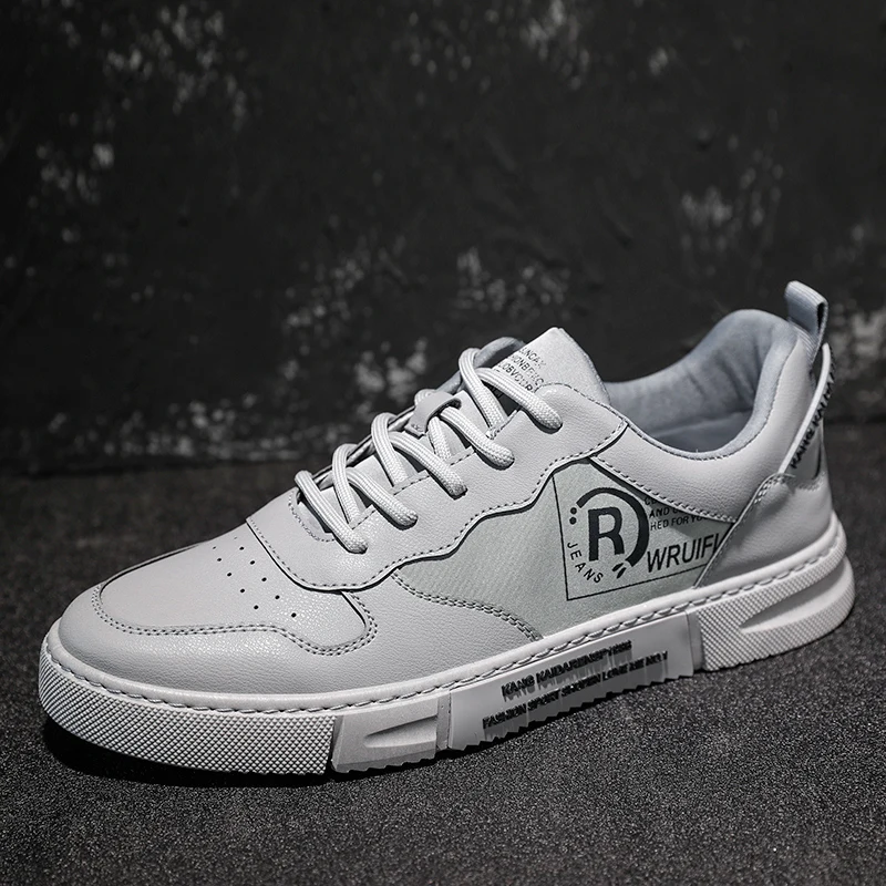 

Men's Casual Shoes 2020 New Spring Breathable Genuine Microfiber Footwear Male Fashion Sneakers Shoes Men Street Men's Shoes