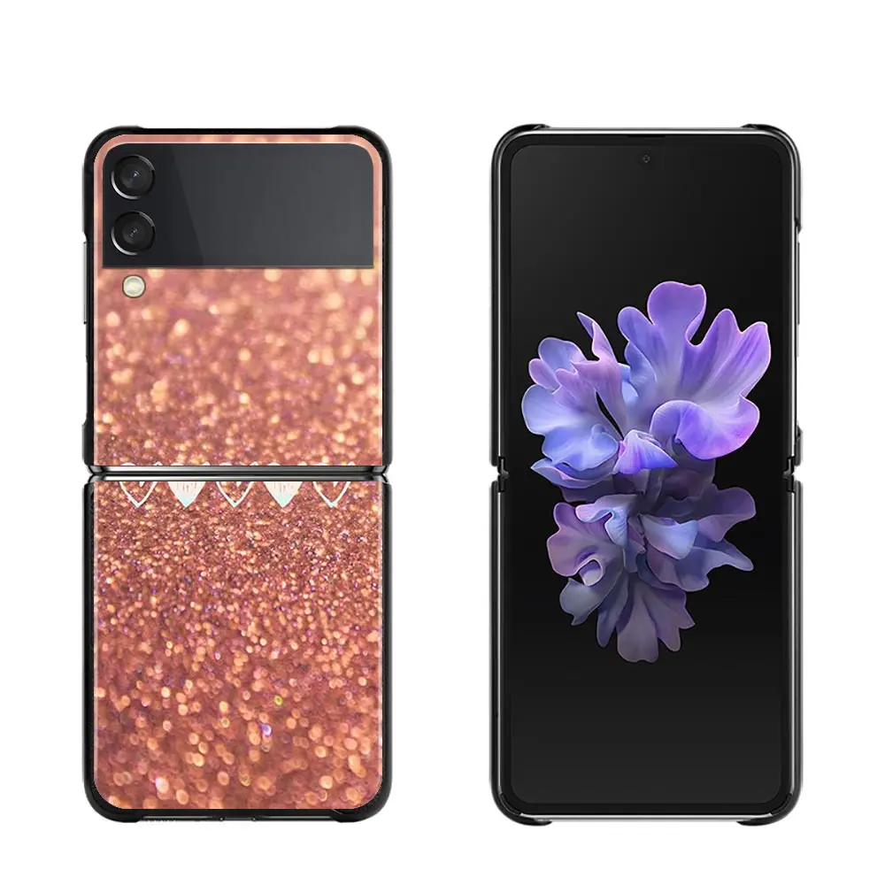 Чехол-книжка для Samsung Galaxy Z Flip3 чехол Flip 3 Zflip 5G жесткие чехлы из поликарбоната с