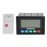 pwm motor speed controller 10 55v dc manual and automatic signal regulator with remote control with lcd screen with backlight