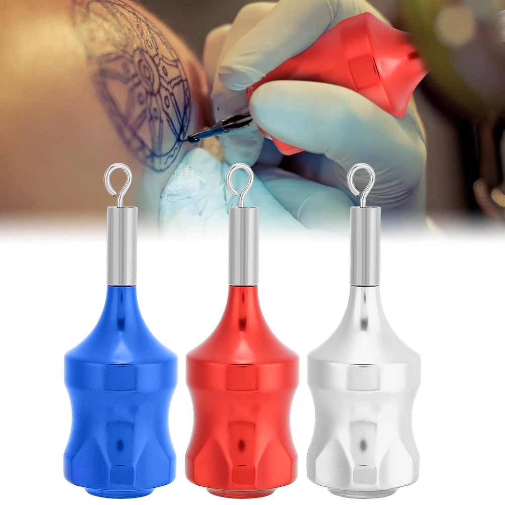 

Professional 30mm Portable Tattoo Grip Aluminium Alloy Cartridge Tattoo Machine Handle Non Slip Tattoo Needle Grip Body Art Tool