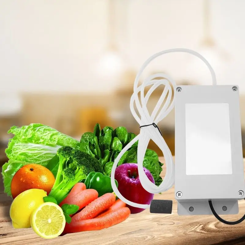 

500mg Portable Ozone Generator 220V Air Water Ozonizer Aquarium Ozonator US Plug