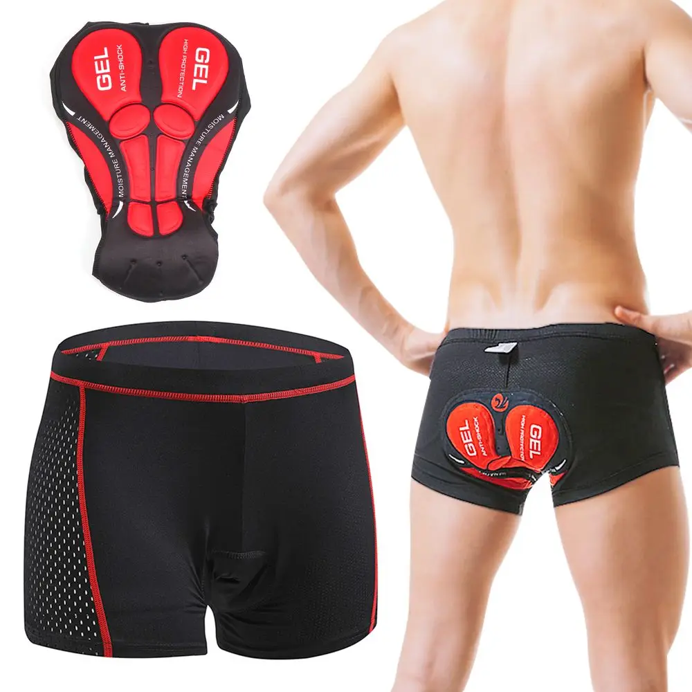 

Нижнее белье для велоспорта 5D с гелевыми вставками, брюки из губки для езды на велосипеде, велосипедные шорты унисекс, спортивные аксессуар...