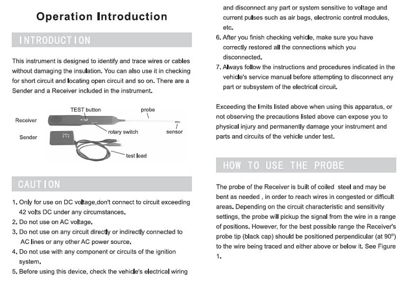 

EM415pro Car Circuit Scanner Digital Diagnostic Tool Automotive Short&Open Finder Cable Tracker Truck Tractor SUV Wire Tester