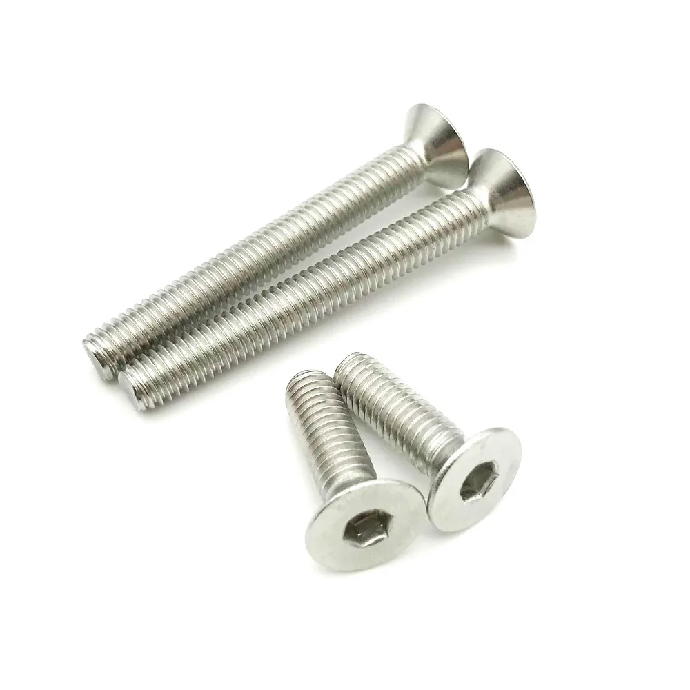 

25/50 шт., шестигранные головки из нержавеющей стали M4 304