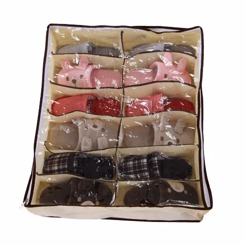 Общежития органайзер для носки дома разделены коробка хранения нижнего белья 7