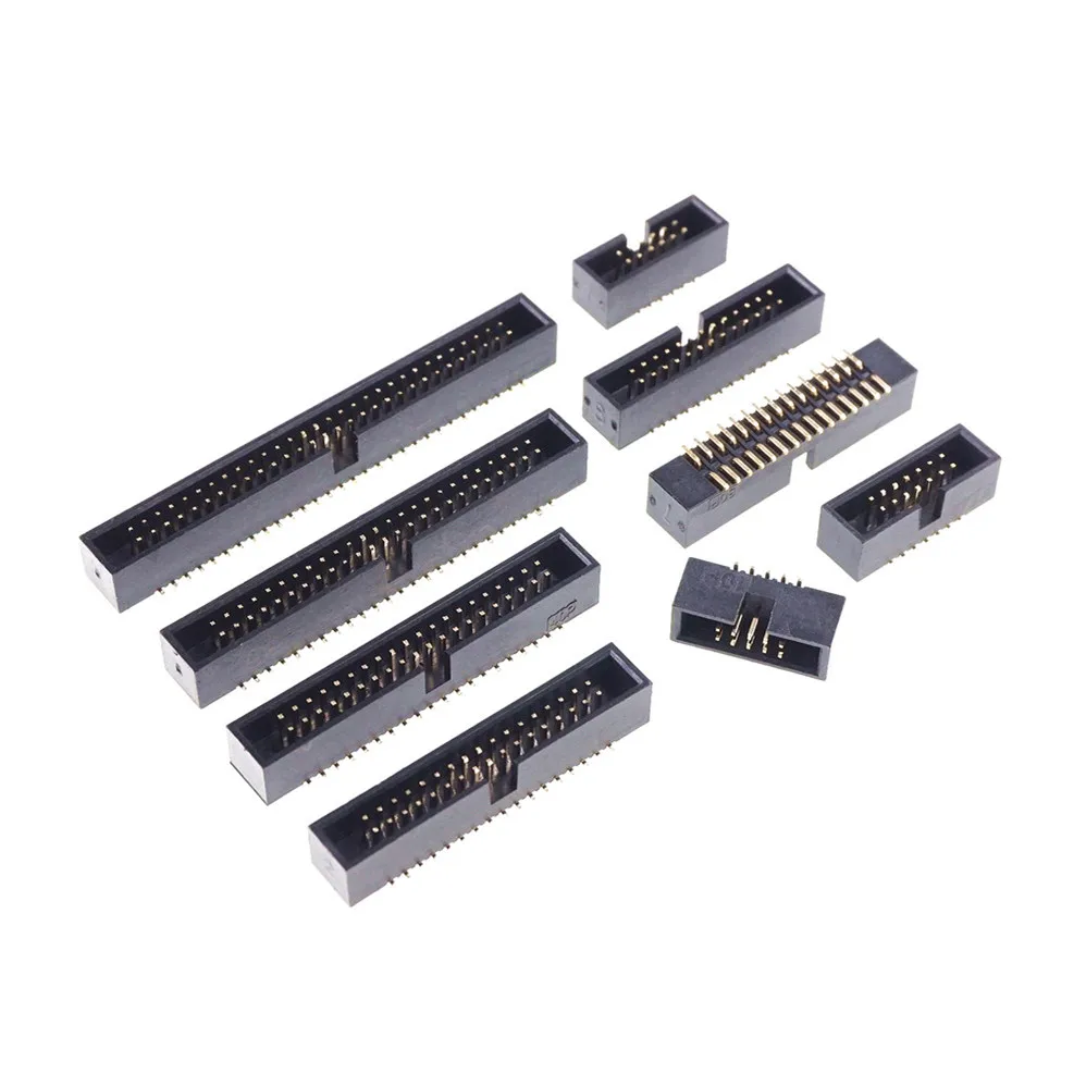 100 шт. вертикальные контактные штекеры для печатных плат 0 050 дюйма 1 27 мм |