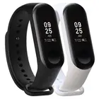 Универсальный силиконовый ремешок для Xiaomi Mi Band 3, 4, 2021