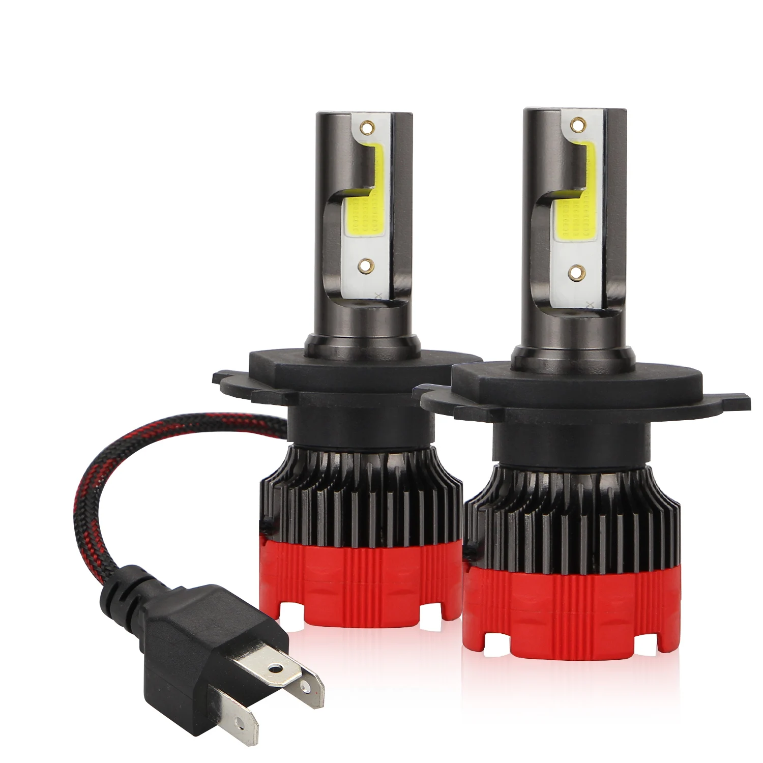 

2PCS/SET led Car Headlight H7 LED H4 Bulb H8 H1 H3 H11 HB3 9005 HB4 9006 9007 Auto Lamps Fog Lights IP65 6000K 280000LM