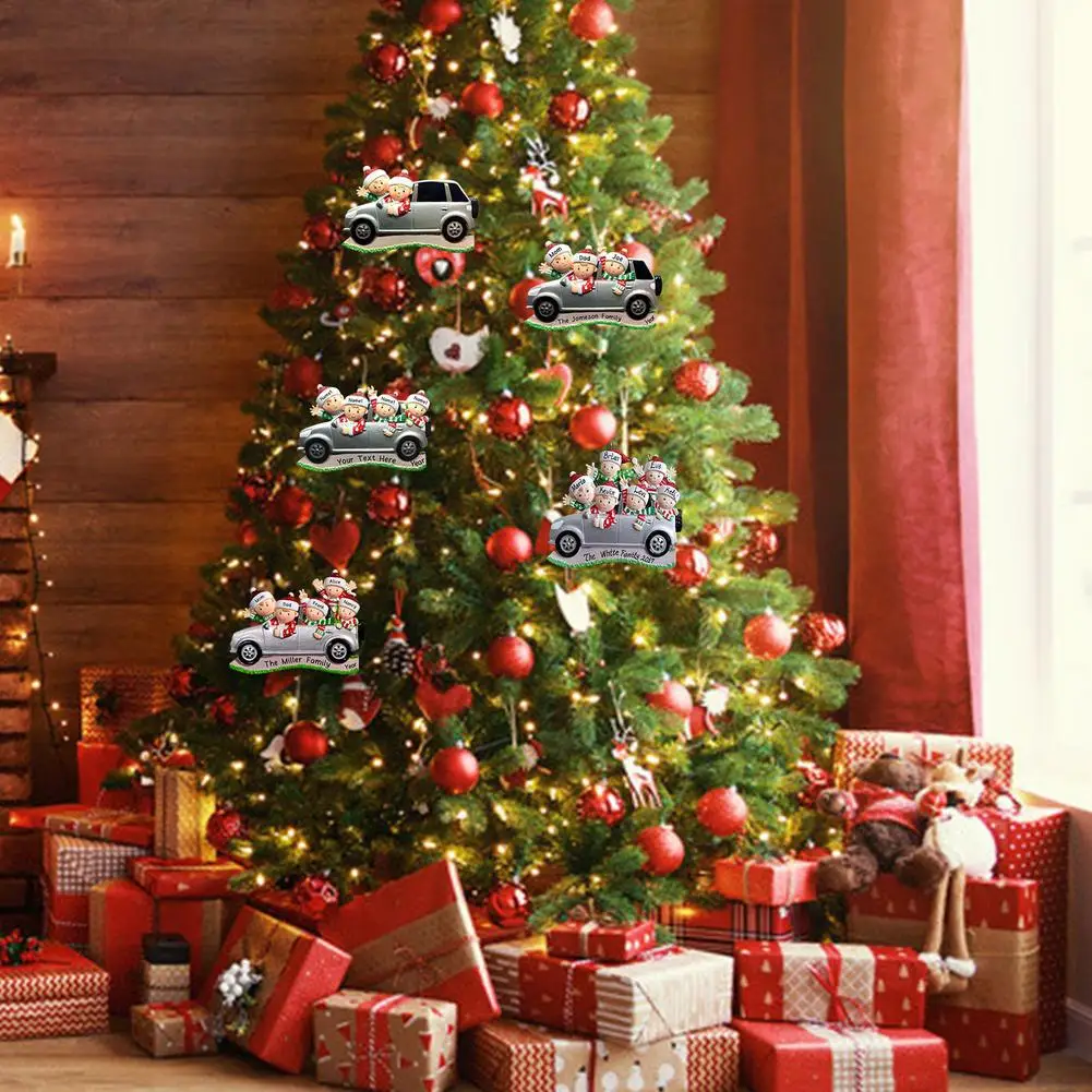 Новогодний Декор сделай сам персонализированное семейное украшение аксессуары