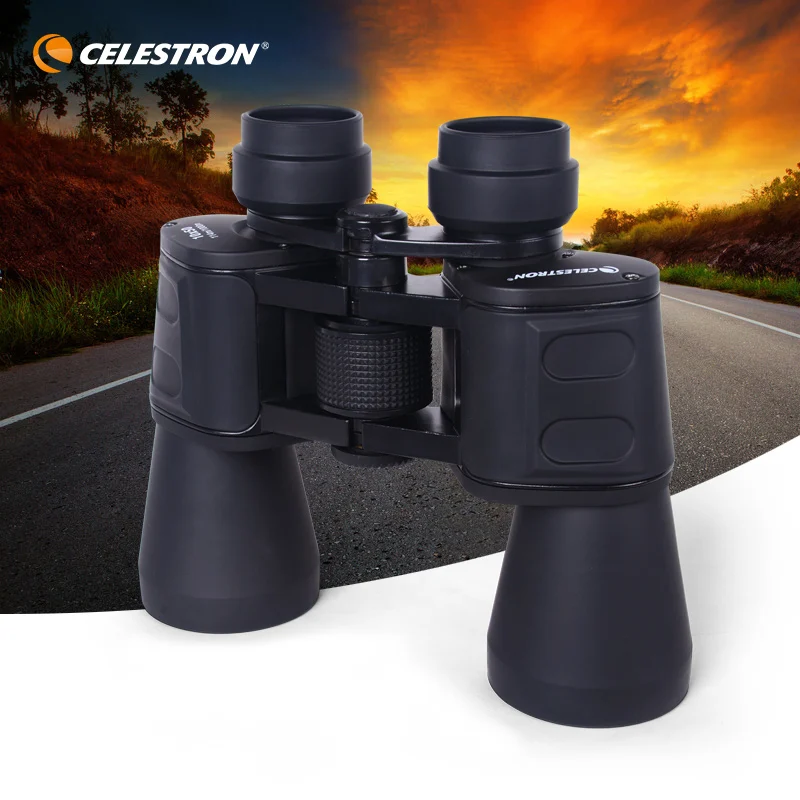 Бинокль Celestron UpClose G3 10x50 LX Porro многослойный искусственная призма стекло для