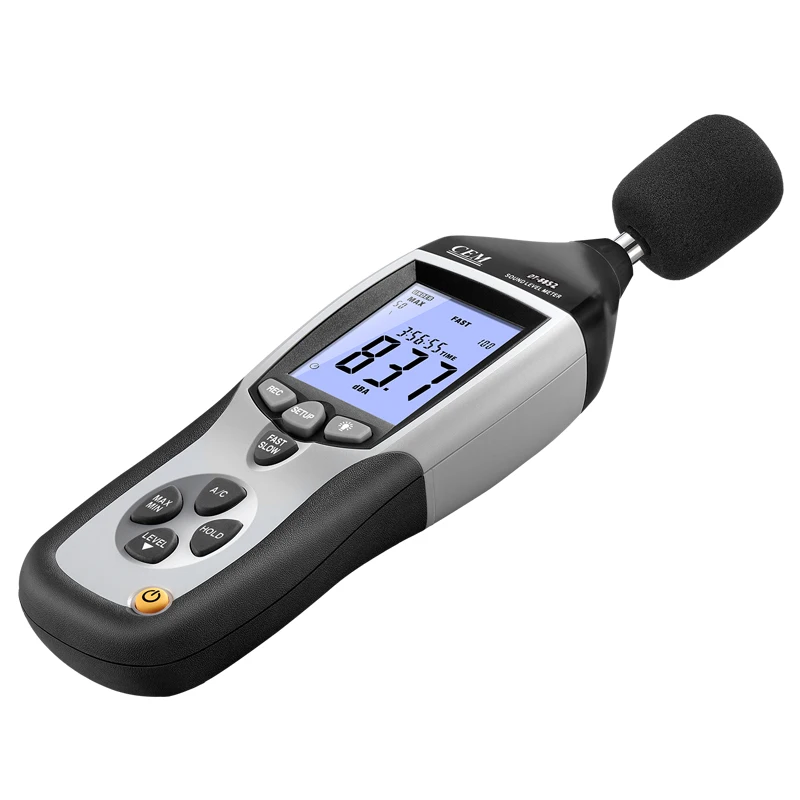 

DT-8852 Профессиональный децибел USB аналоговый выход 130 дБ диктофон портативный шумовой цифровой измеритель уровня звука