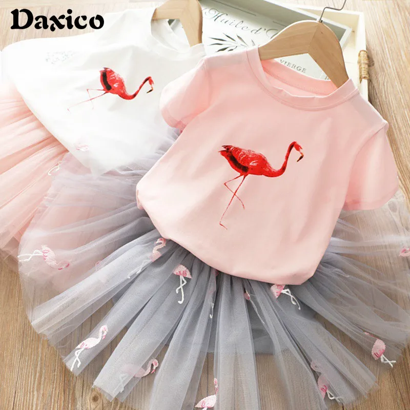 Одежда в Корейском стиле для детей девочек с надписью короткий рукав футболка +