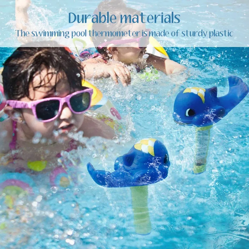 

Swimming Pool Floating Water Thermometer Gauge Cartoon Fish Shape Thermometers With String For Swimming Pools Spas Hot Tubs