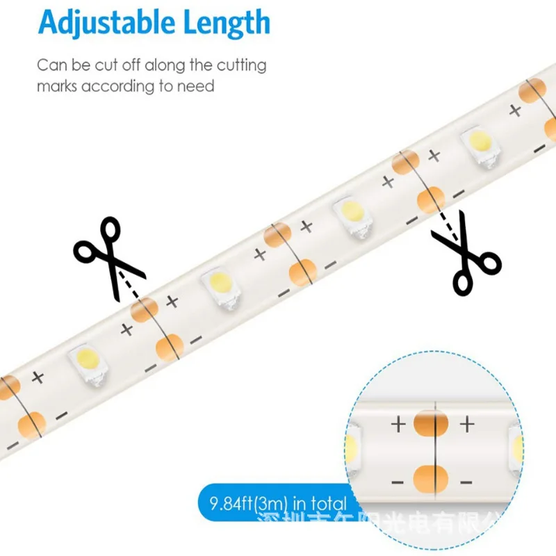 

Outdoor Solar LED Flexible Light Strip Outdoor Courtyard Wall Decoration Light Strip Waterproof LED Strip Garden Decoration