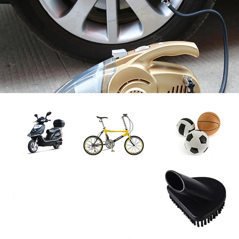 Автомобильный пылесос 4 в 1 многофункциональный с цифровым дисплеем