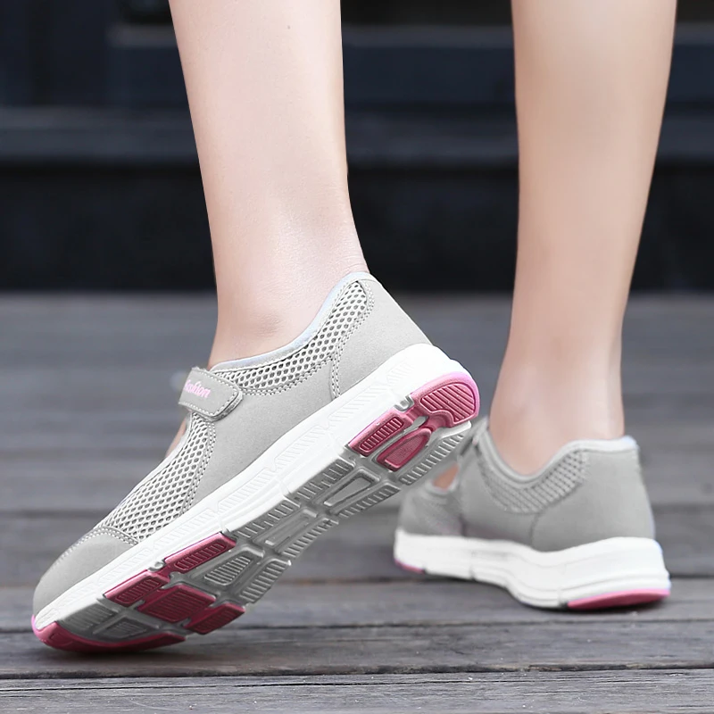 Г.; nuevas zapatillas de deporte de moda para mujer; zapatos casuales; zapatos de verano de malla para mujer; zapatillas transp