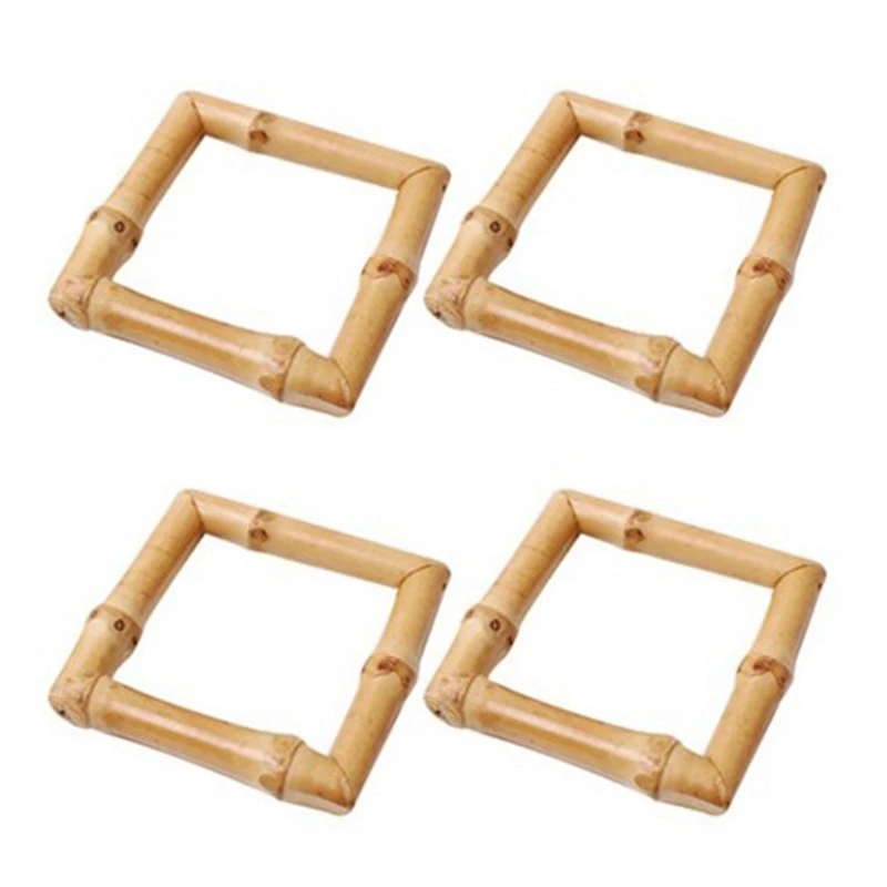 

Wood Bamboo Napkin Rings Set of 4, Handmade Rattan Natural Napkin Holder Rings Table Decorations