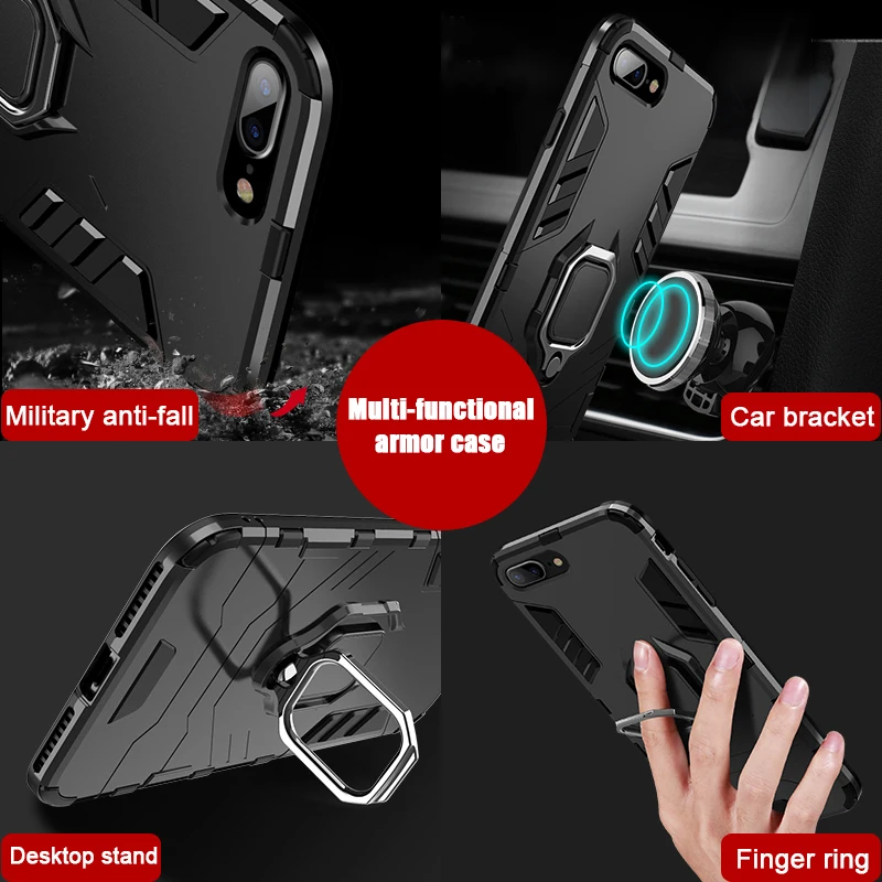 KISSCASE чехол для huawei Honor 6X 8X Max 8X10 Броня случаях держатель телефона Y9 2018 2019 Капа Coque