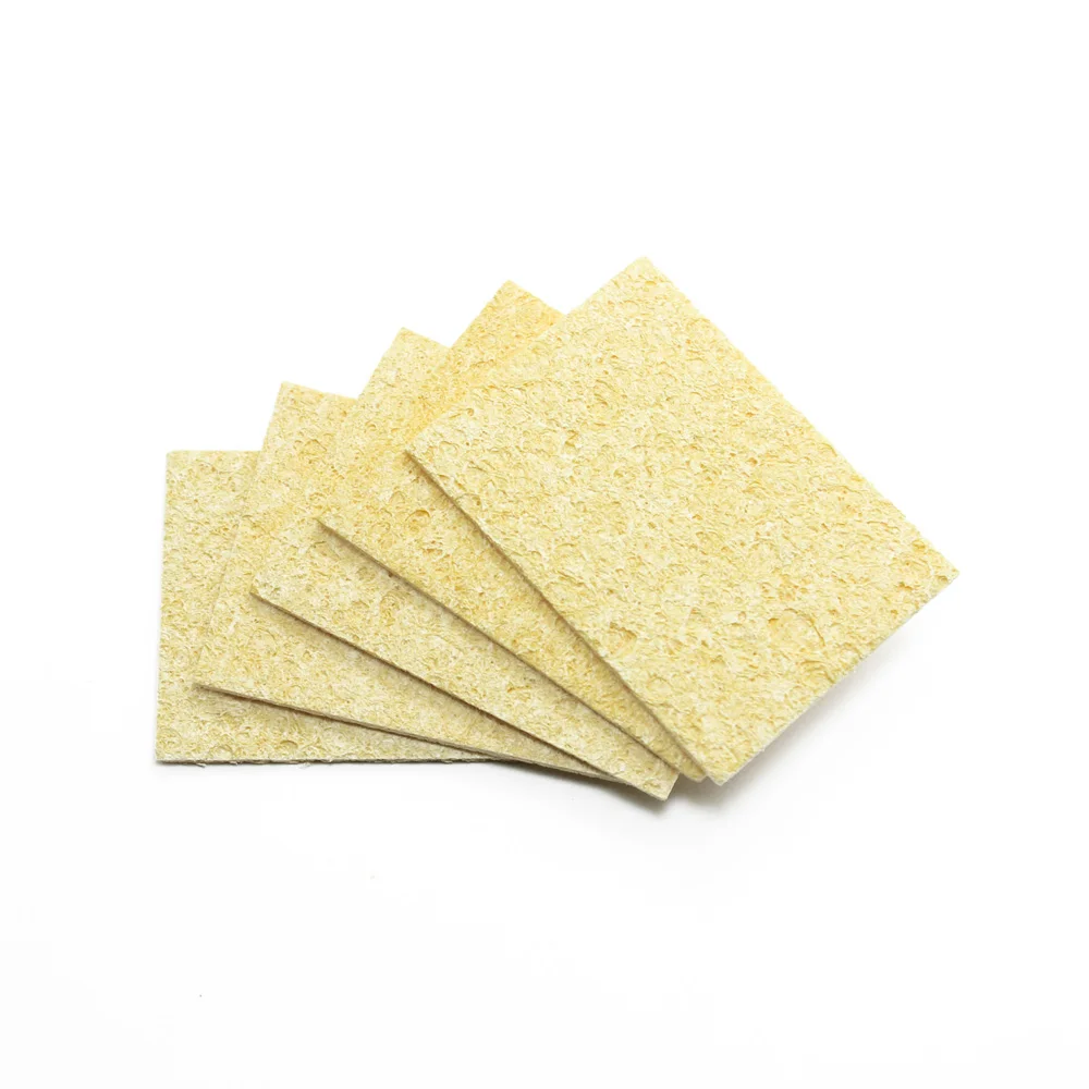 10 шт./лот желтый Чистящая губка очиститель для устойчивого управления
