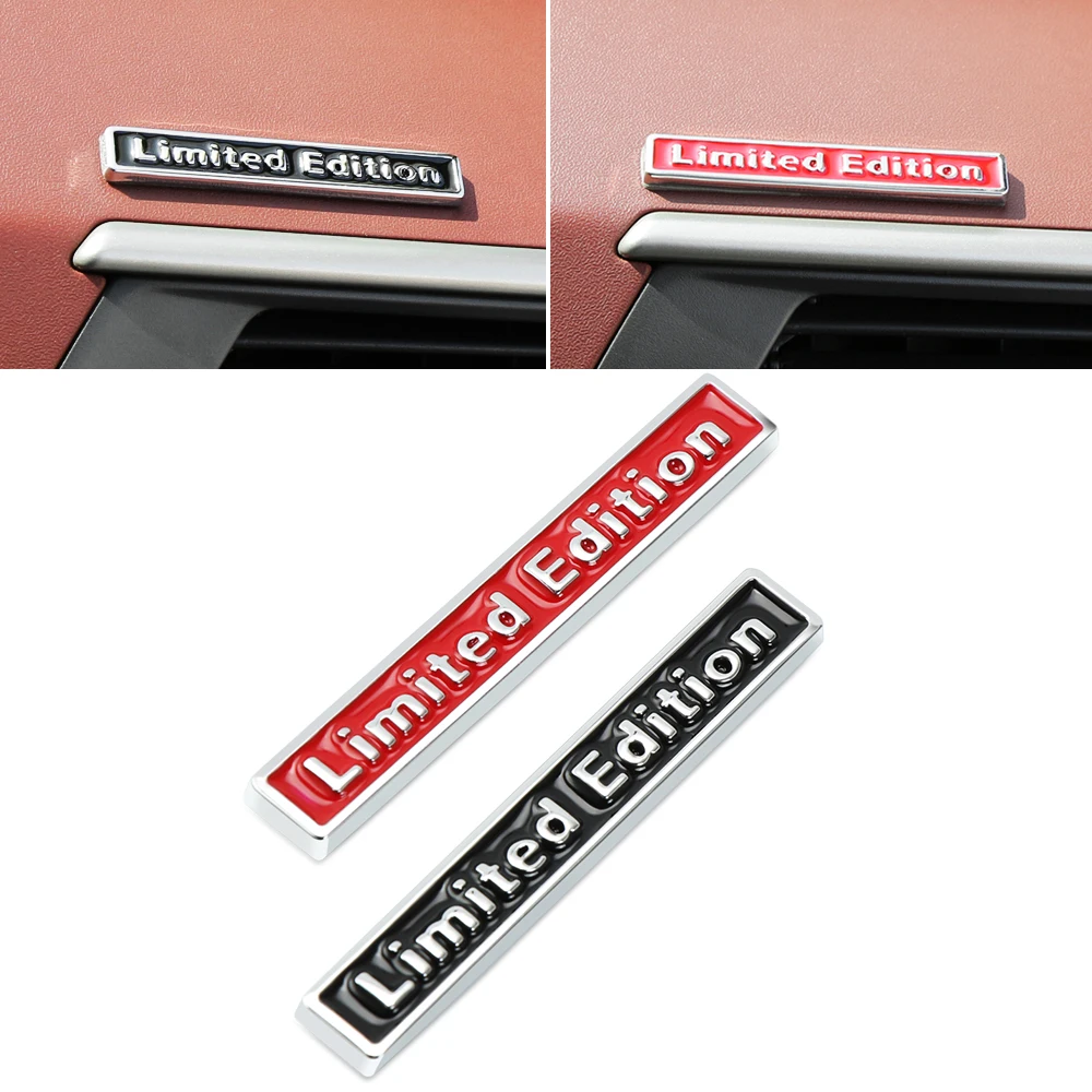 Металлический 3d-логотип ограниченной серии для mazda 3 seat ibiza honda civic 2006-2011 leon toyota corolla